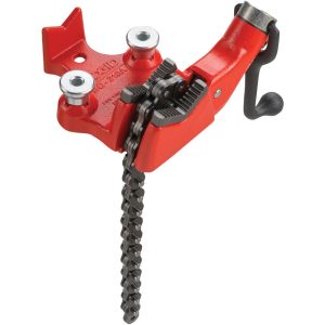 RIDGID 1/8 to 2-1/2" Pipe Capacity, Manual Chain Vise 40185