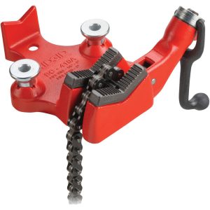RIDGID 1/8 to 4" Pipe Capacity, Manual Chain Vise 40195