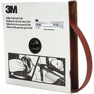3M 1" x 50 Yd 120 Grit Aluminum Oxide Shop Roll 7000118512