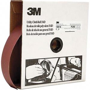 3M 2" x 50 Yd 280 Grit Aluminum Oxide Shop Roll 7000118536