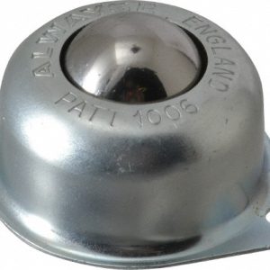 SKF Ball Transfer: 25 mm Ball Dia, Carbon Steel, Oval Base BT 1006-13