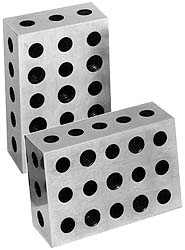 SUBURBAN TOOL Setup Block: 0.0001 Squareness, Hardened Steel, 2-4-6 Block B246H23M