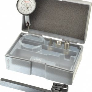 MITUTOYO Test Indicator Kit: 9 Pc, 0.0160" Max, 1.5748" Dial Dia, 0-4-0, 0.0005" Accuracy 513-443-10T