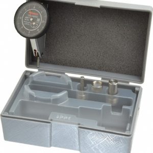 MITUTOYO Horizontal Dial Test Indicator: 0.0160" Max, 0-5-0 Dial Reading, 0.000200" Accuracy 513-443-16A