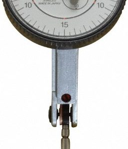 MITUTOYO Horizontal Dial Test Indicator: 0.0600" Max, 0-15-0 Dial Reading, 0.000500" Accuracy 513-446-10A