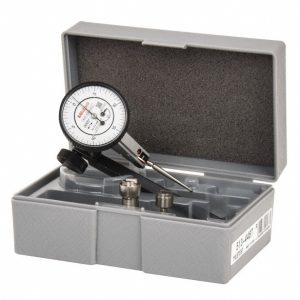 MITUTOYO Test Indicator Kit: 9 Pc, 0.0600" Max, 1.5748" Dial Dia, 0-15-0, 0.0005" Accuracy 513-446-10T