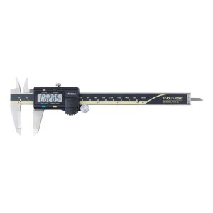 MITUTOYO Electronic Caliper: 100.00 mm, 4", 0.01 mm, 0.0005" Resolution, +/-0.02 mm, +/-0.0010" Accuracy, Data Output, Stainless Steel 500-170-32-DUP