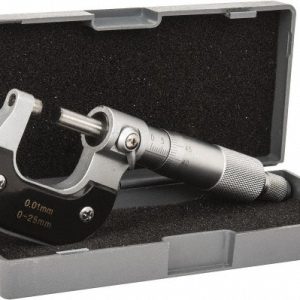 VALUE COLLECTION Mechanical Outside Micrometer: 0.01" Graduation 601-4025