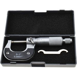 VALUE COLLECTION Mechanical Outside Micrometer: 1" Range, 0.0001" Graduation 601-0111