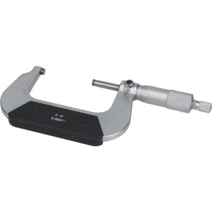 VALUE COLLECTION Mechanical Outside Micrometer: 3" Range, 0.0001" Graduation 601-0113