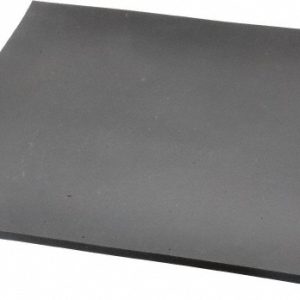 USA INDUSTRIALS Rubber Sheet: Neoprene, 1/4" Thick, 12" Wide, 1' Long, Black BULK-RS-EN70-6