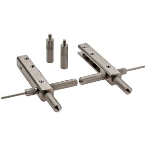 SPI Caliper Accessory Kit: 9 Pc, Use with 4, 6 & 8" Dial, Vernier & Electronic Calipers, Includes (2) Ball End Points, (2) Conical Contact Points, (2) Flat Contact Points, (2) Stem Points, Allen Wrench & Instructions Z9020-SS