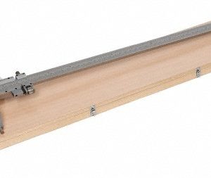 VALUE COLLECTION Vernier Caliper: 0 to 60", 0.0043" Accuracy, 0.001" Graduation, Carbon Steel 611-5660