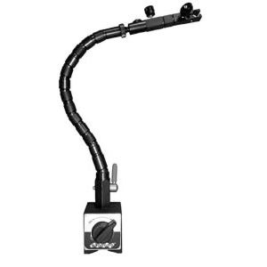 FLEXBAR Indicator Positioner & Holder: 90 lb Pull, Fine Adjustment, Includes Base 18058