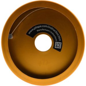 PI TAPE TEXAS LLC 0.001 Inch Graduation, 132 to 144 Inch Measurement, Spring Steel Diameter Tape Measure P12
