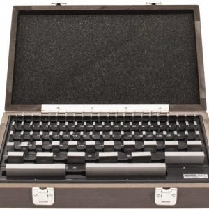 SPI Gage Block Set: 0.05 to 4'' Range, 81 Pc, Economy Grade, Steel 30-912-0