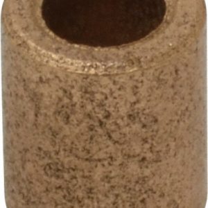BOSTON GEAR Sleeve Bearing: 3/16" ID, 5/16" OD, 3/8" OAL, Oil Impregnated Bronze 34534