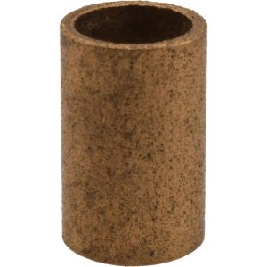 BOSTON GEAR Sleeve Bearing: 1/4" ID, 5/16" OD, 1/2" OAL, Oil Impregnated Bronze 13573