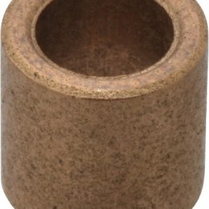 BOSTON GEAR Sleeve Bearing: 1/4" ID, 3/8" OD, 3/8" OAL, Oil Impregnated Bronze 34546