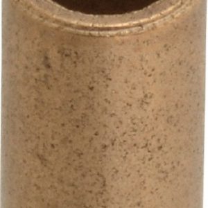 BOSTON GEAR Sleeve Bearing: 1/4" ID, 3/8" OD, 5/8" OAL, Oil Impregnated Bronze 34550