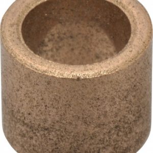 BOSTON GEAR Sleeve Bearing: 5/16" ID, 7/16" OD, 3/8" OAL, Oil Impregnated Bronze 34600