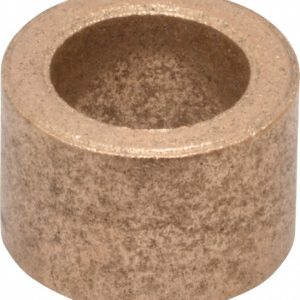 BOSTON GEAR Sleeve Bearing: 3/8" ID, 9/16" OD, 3/8" OAL, Oil Impregnated Bronze 34648