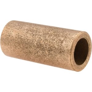 BOSTON GEAR Sleeve Bearing: 3/8" ID, 9/16" OD, 1-1/4" OAL, Oil Impregnated Bronze 34660