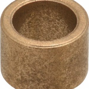 BOSTON GEAR Sleeve Bearing: 1/2" ID, 11/16" OD, 1/2" OAL, Oil Impregnated Bronze 34736