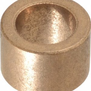BOSTON GEAR Sleeve Bearing: 1/2" ID, 3/4" OD, 1/2" OAL, Oil Impregnated Bronze 34752