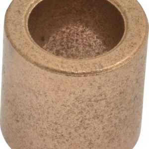 BOSTON GEAR Sleeve Bearing: 1/2" ID, 3/4" OD, 3/4" OAL, Oil Impregnated Bronze 34756