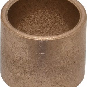 BOSTON GEAR Sleeve Bearing: 5/8" ID, 3/4" OD, 5/8" OAL, Oil Impregnated Bronze 34822
