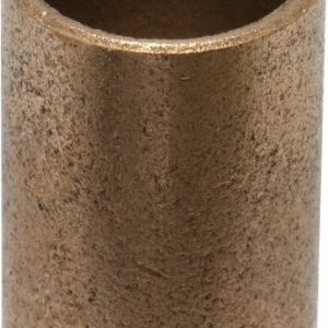 BOSTON GEAR Sleeve Bearing: 5/8" ID, 3/4" OD, 1-1/8" OAL, Oil Impregnated Bronze 34830