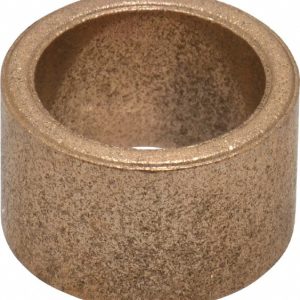 BOSTON GEAR Sleeve Bearing: 5/8" ID, 13/16" OD, 1/2" OAL, Oil Impregnated Bronze 34836