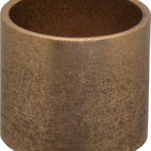 BOSTON GEAR Sleeve Bearing: 1" ID, 1-1/8" OD, 1" OAL, Oil Impregnated Bronze 35054