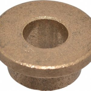 BOSTON GEAR Flanged Sleeve Bearing: 3/8" ID, 5/8" OD, 3/8" OAL, Oil Impregnated Bronze 69197