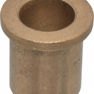 BOSTON GEAR Flanged Sleeve Bearing: 3/4" ID, 1" OD, 1-1/4" OAL, Oil Impregnated Bronze 35656