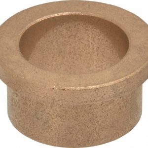 BOSTON GEAR Flanged Sleeve Bearing: 1" ID, 1-1/4" OD, 3/4" OAL, Oil Impregnated Bronze 35672