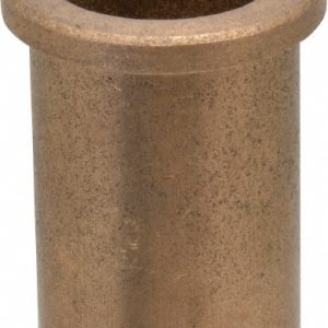 BOSTON GEAR Flanged Sleeve Bearing: 1" ID, 1-1/4" OD, 2" OAL, Oil Impregnated Bronze 35680