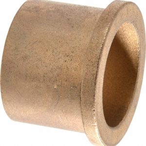 BOSTON GEAR Flanged Sleeve Bearing: 1-1/4" ID, 1-1/2" OD, 1-1/4" OAL, Oil Impregnated Bronze 35686