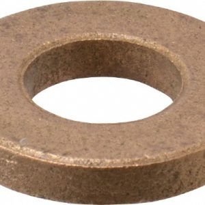 BOSTON GEAR SAE-841 Thrust Bearing: 3/8" ID, 3/4" OD, 1/8" Thick, SAE-841, 10,000 psi Max PV 13523