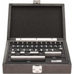 VALUE COLLECTION Gage Block Set: 0.05 to 4'' Range, 36 Pc, Economy Grade, Steel 630-4105