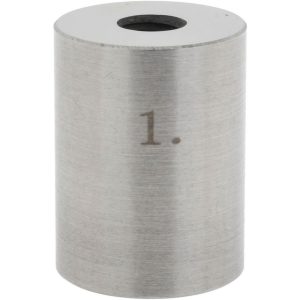 VALUE COLLECTION Round Steel Gage Block: 1", Grade B 636-0001