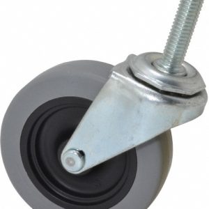 SHEPHERD 3" Dia x 13/16" Wide x 3-1/2" OAH Stem Mount Swivel Caster 102090