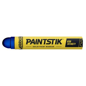 MARKAL Solid Paint Marker: Blue, Oil Base, Round Tip 88625