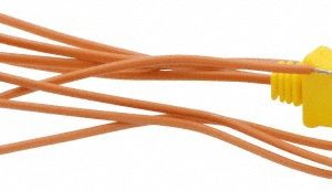 FLUKE Thermocouple Probe: Type K, Bead Probe, Beaded, K Type 80PK-1