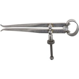 VALUE COLLECTION 4 Inch Leg, Spring Joint, Steel, Polished, Inside Caliper ID/4