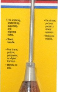 GENERAL 6-1/2" OAL Steel Scratch Awl 818