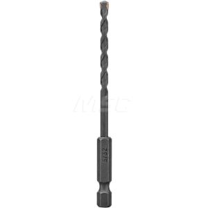 DEWALT 5/32" Diam, Straight Shank, Carbide-Tipped Rotary & Hammer Drill Bit DW2572
