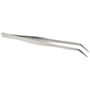 VALUE COLLECTION Assembly Tweezer: Stainless Steel, Straight Tip, 6-1/2" OAL 10208