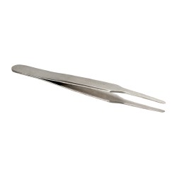 EREM Precision Tweezer: 2A-SA, Round Tapered, Round Tip, 4-1/2" OAL 2ASA